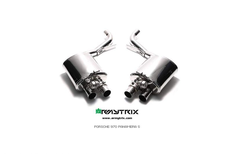 Armytrix exhaust system for Porsche 970 Panamera 4/S/4S/GTS (2009-2013) valvetronic exhaust system