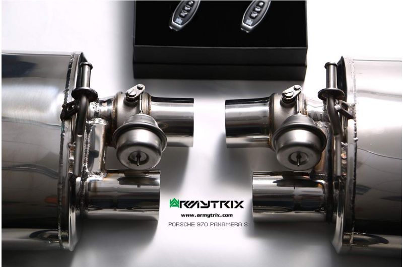 Armytrix exhaust system for Porsche 970 Panamera 4/S/4S/GTS (2009-2013) valvetronic exhaust system