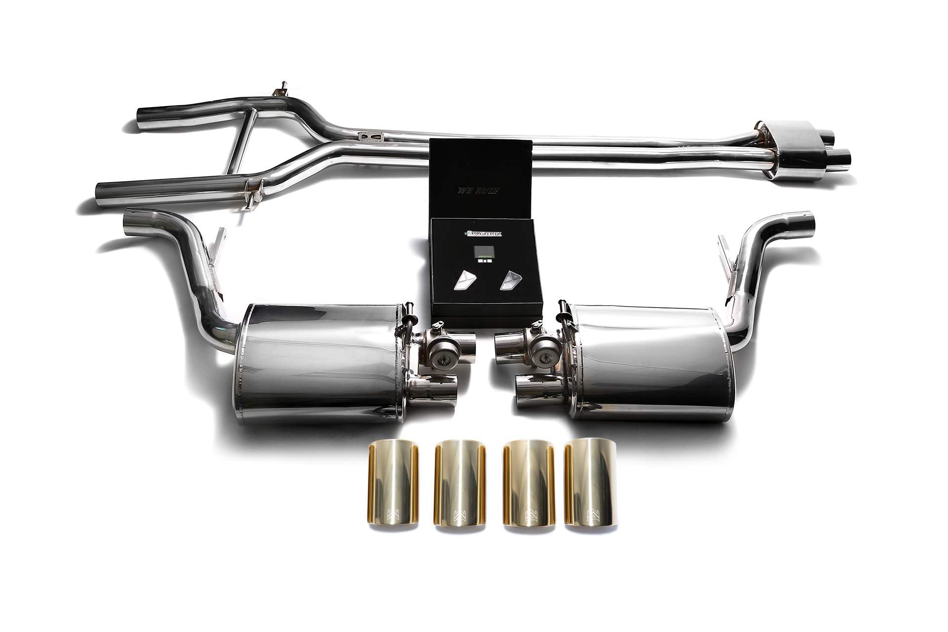 Armytrix exhaust system for Porsche 970 Panamera 4/S/4S/GTS (2009-2013) valvetronic exhaust system