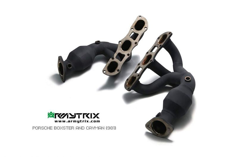 Výfukový systém Armytrix pro Porsche 981 Boxster S/GTS/Spyder (2012-2016) valvetronic exhaust system