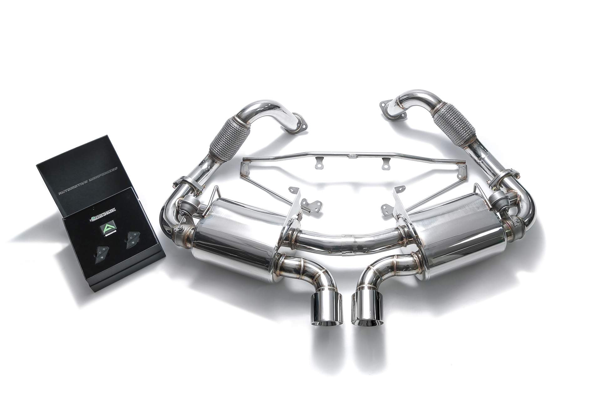 Armytrix exhaust system for Porsche 981 Boxster S/GTS/Spyder (2012-2016) valvetronic exhaust system