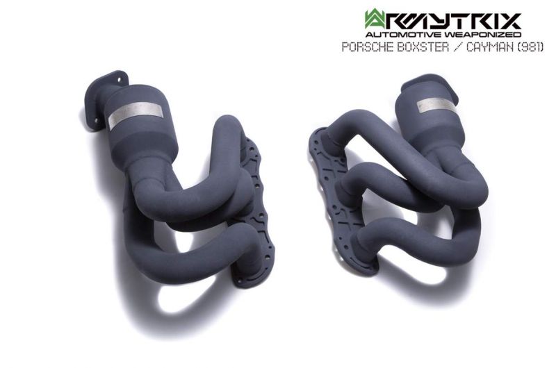 Výfukový systém Armytrix pro Porsche 981 Cayman S/GTS/GT4 (2012-2016) valvetronic exhaust system