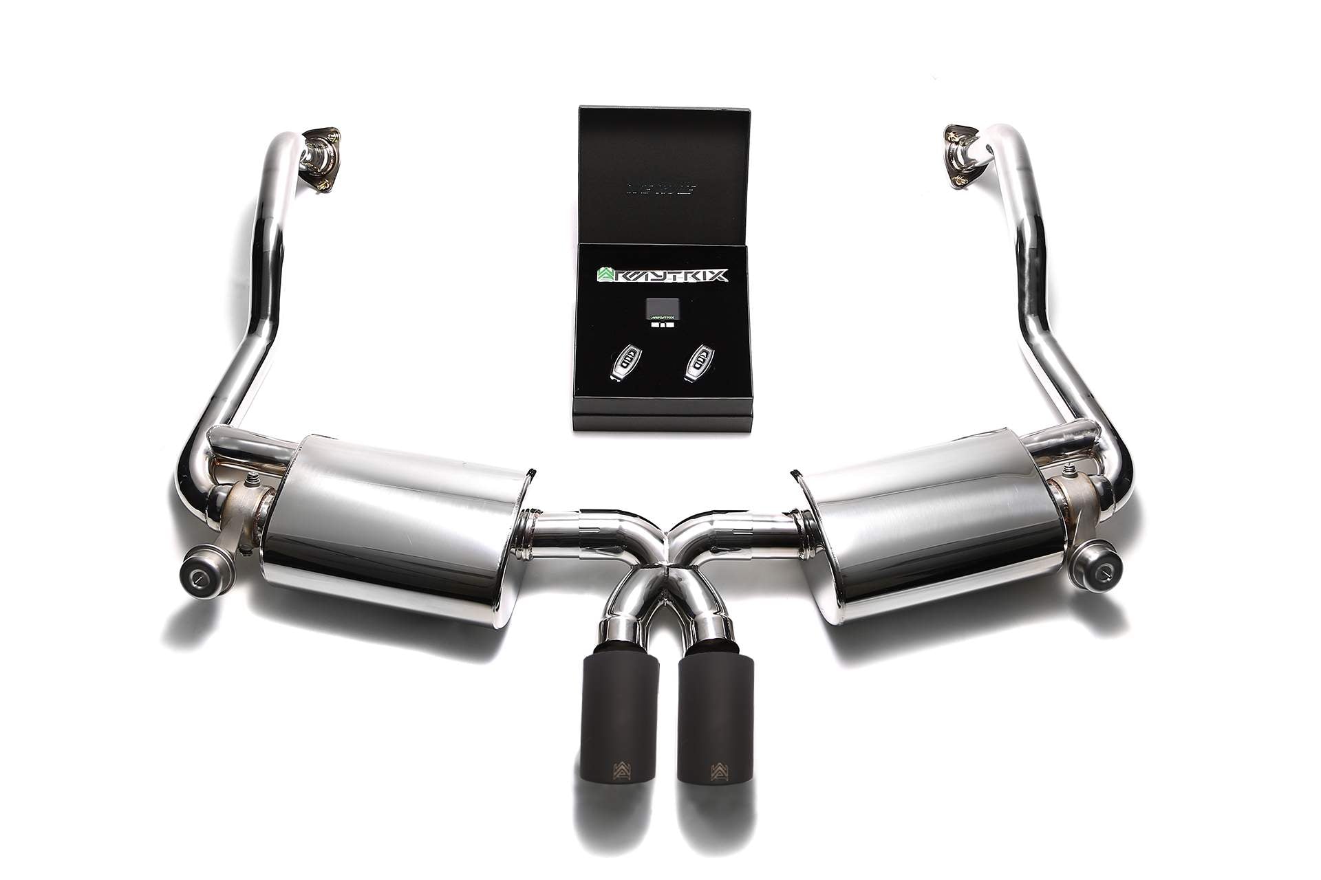 Výfukový systém Armytrix pro Porsche Cayman 987.2 PDK (2009-2012) valvetronic exhaust system