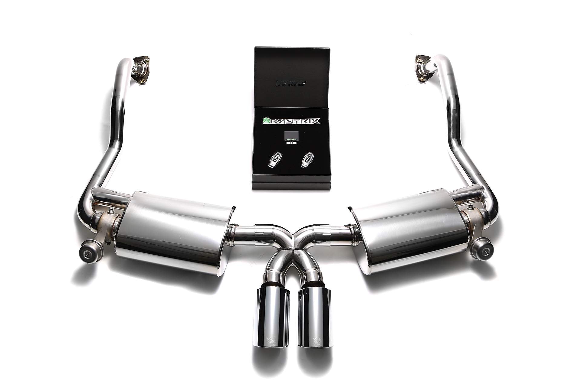 Armytrix exhaust system for Porsche Cayman 987.2 PDK (2009-2012) valvetronic exhaust system