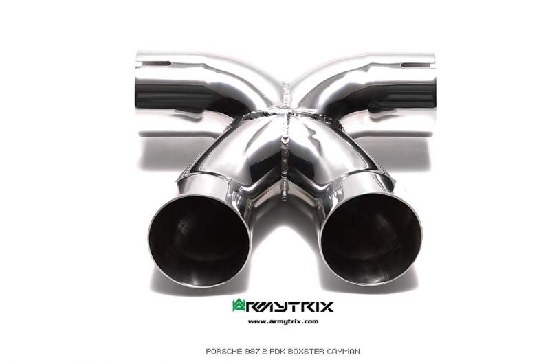 Armytrix exhaust system for Porsche Boxster 987.2 PDK (2009-2012) valvetronic exhaust system