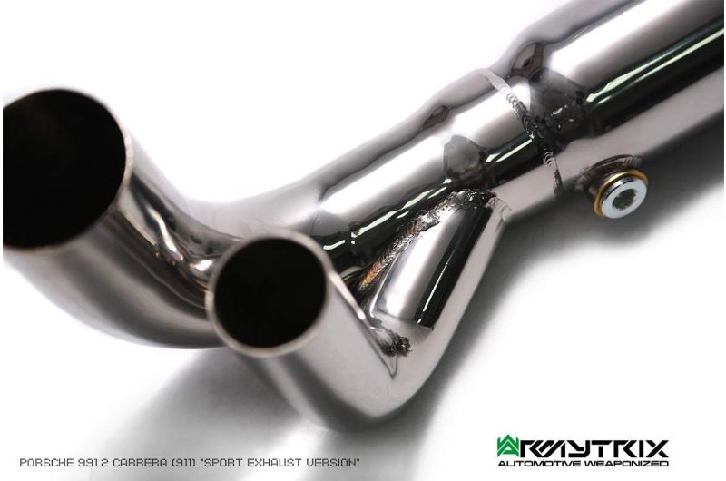 Armytrix exhaust system for Porsche 911 Carrera 991.2 S /4 /4S /GTS (2016-2019) valvetronic exhaust system