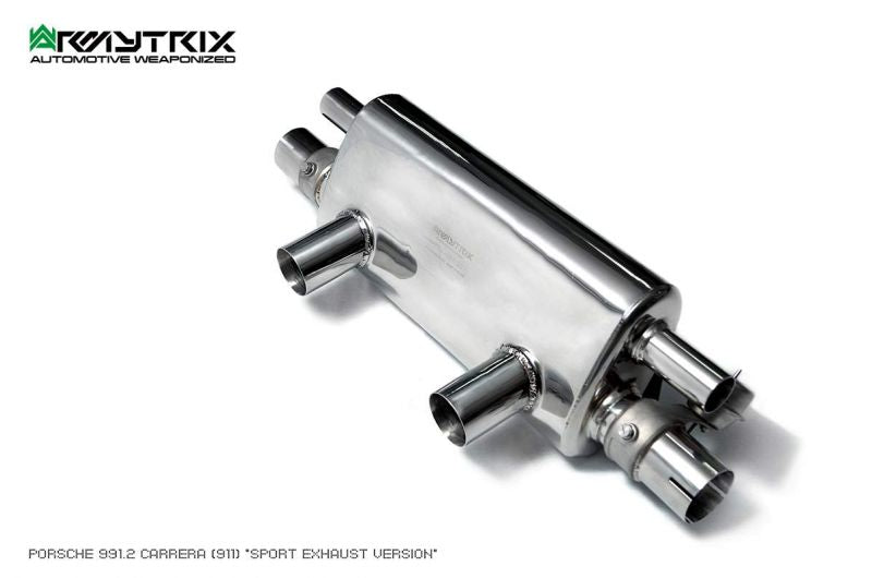 Armytrix exhaust system for Porsche 911 Carrera 991.2 S /4 /4S /GTS (2016-2019) valvetronic exhaust system