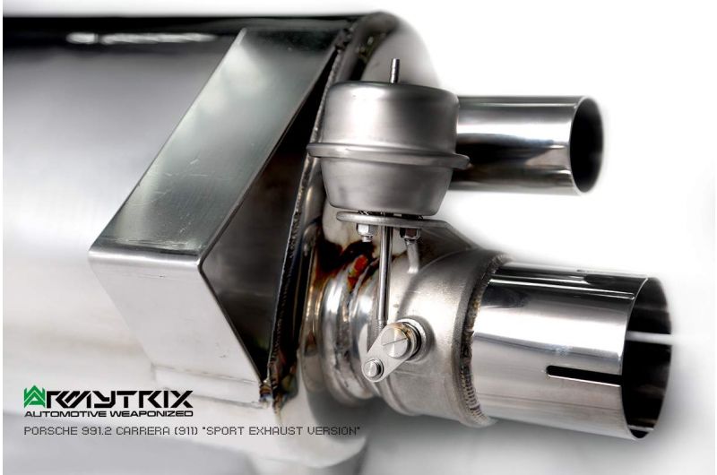 Armytrix exhaust system for Porsche 911 Carrera 991.2 S /4 /4S /GTS (2016-2019) valvetronic exhaust system