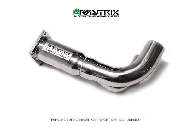 Armytrix exhaust system for Porsche 911 Carrera 991.2 S /4 /4S /GTS (2016-2019) valvetronic exhaust system