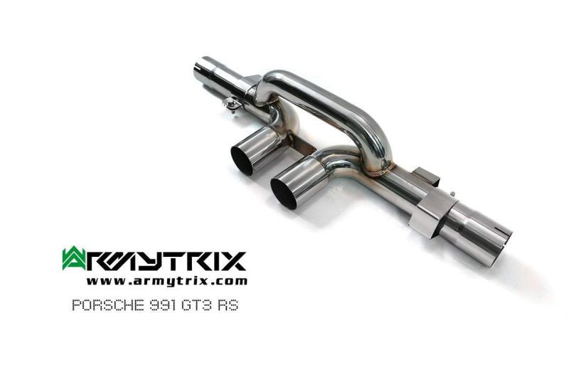 Armytrix exhaust system for Porsche 911 991 GT3 / GT3 RS (2013-2020) valvetronic exhaust system