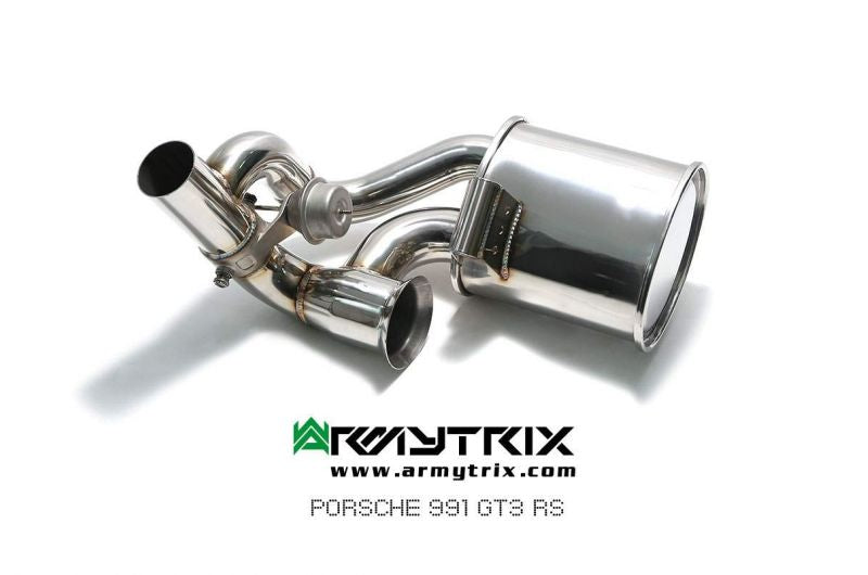 Výfukový systém Armytrix pro Porsche 911 991 GT3 / GT3 RS (2013-2020) valvetronic exhaust system