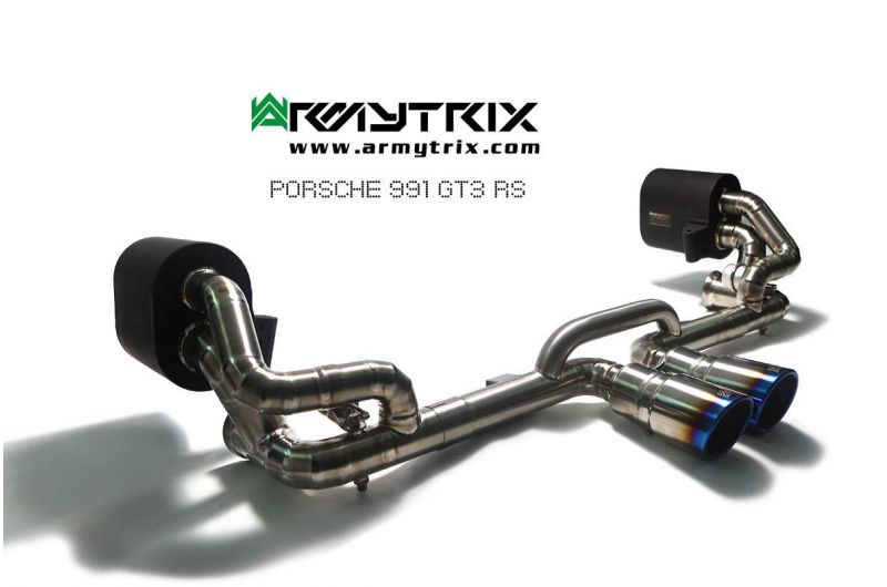 Výfukový systém Armytrix pro Porsche 911 991 GT3 / GT3 RS (2013-2020) valvetronic exhaust system