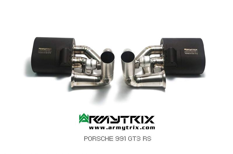 Výfukový systém Armytrix pro Porsche 911 991 GT3 / GT3 RS (2013-2020) valvetronic exhaust system