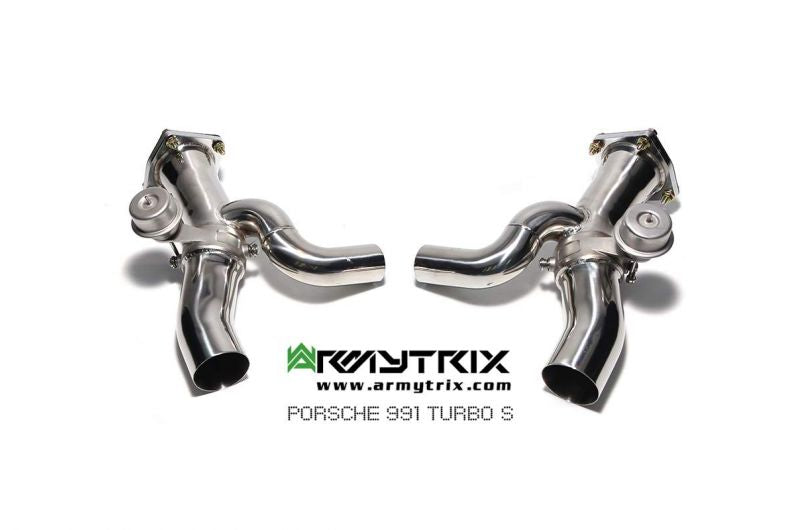 Výfukový systém Armytrix pro Porsche 911 Turbo 991.1 Turbo S (2013-2015) valvetronic exhaust system