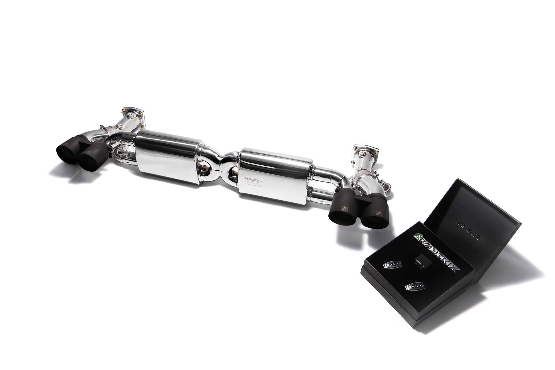 Armytrix exhaust system for Porsche 911 Turbo 991.1 Turbo S (2013-2015) valvetronic exhaust system