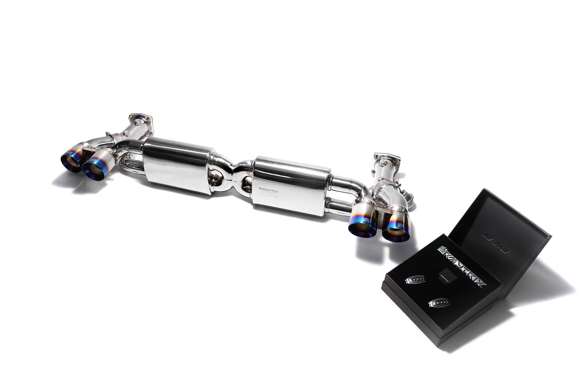 Armytrix exhaust system for Porsche 911 Turbo 991.1 Turbo S (2013-2015) valvetronic exhaust system