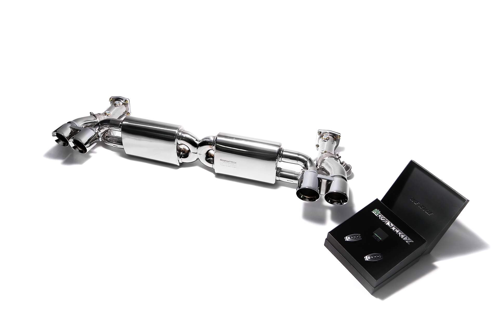 Armytrix exhaust system for Porsche 911 Turbo 991.1 Turbo S (2013-2015) valvetronic exhaust system