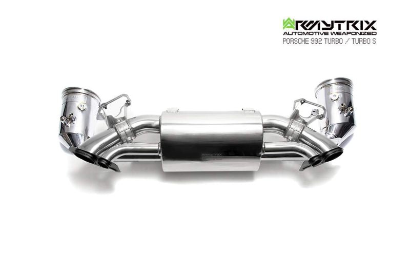 Armytrix exhaust system for Porsche 992 Turbo / Turbo S (2020-Present) valvetronic exhaust system