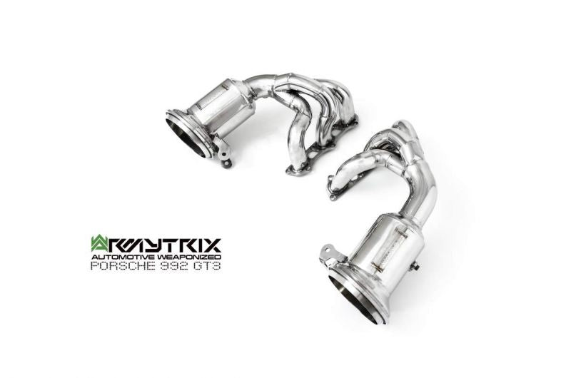 Armytrix exhaust system for Porsche 992 GT3 | GT3 RS (2021-Present) valvetronic exhaust system