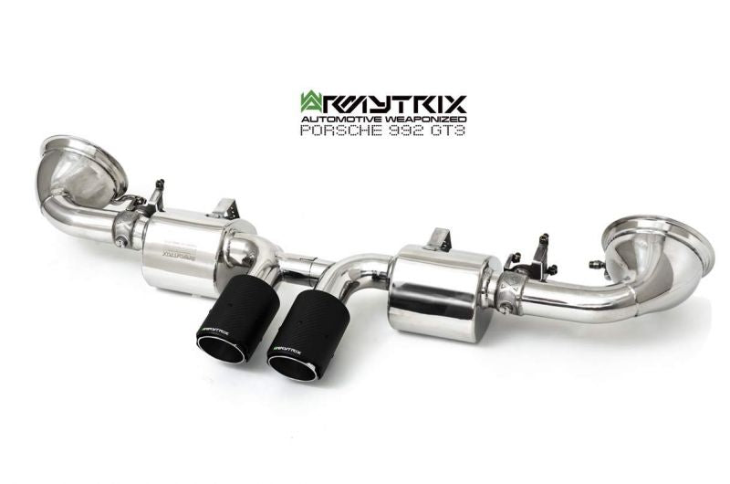 Armytrix exhaust system for Porsche 992 GT3 | GT3 RS (2021-Present) valvetronic exhaust system