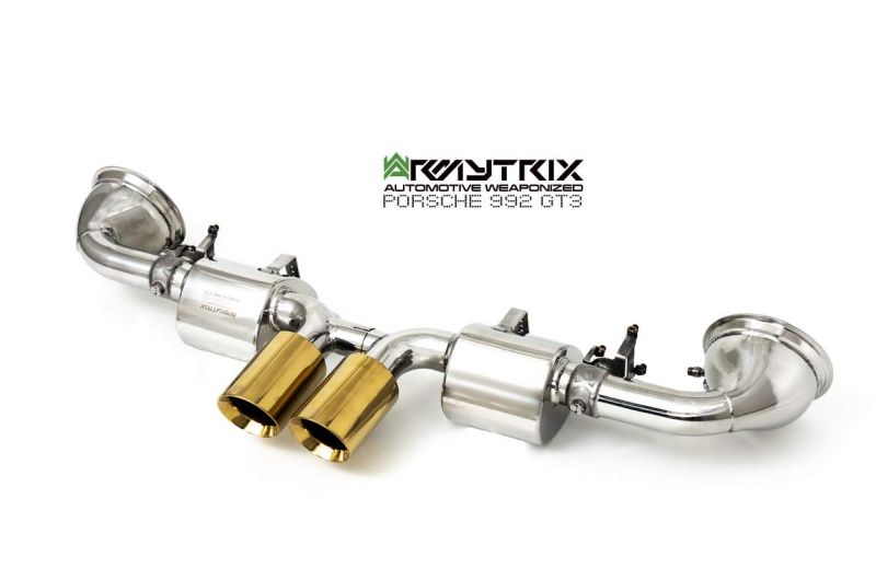 Armytrix exhaust system for Porsche 992 GT3 | GT3 RS (2021-Present) valvetronic exhaust system