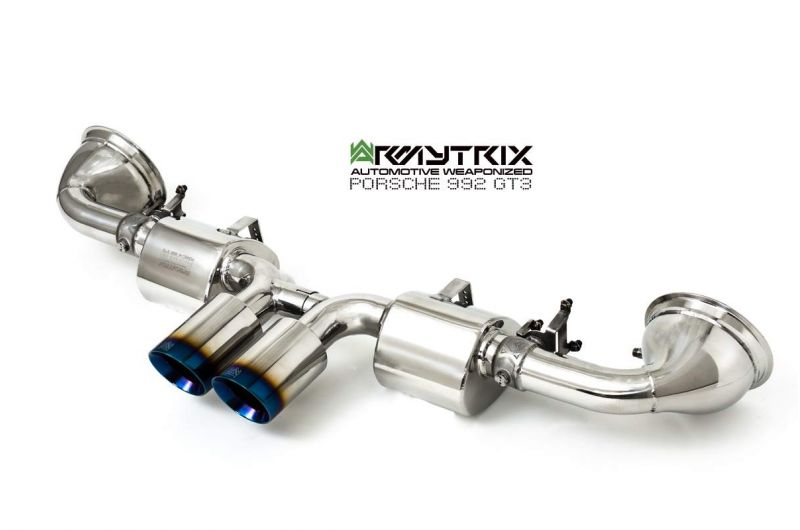 Armytrix exhaust system for Porsche 992 GT3 | GT3 RS (2021-Present) valvetronic exhaust system