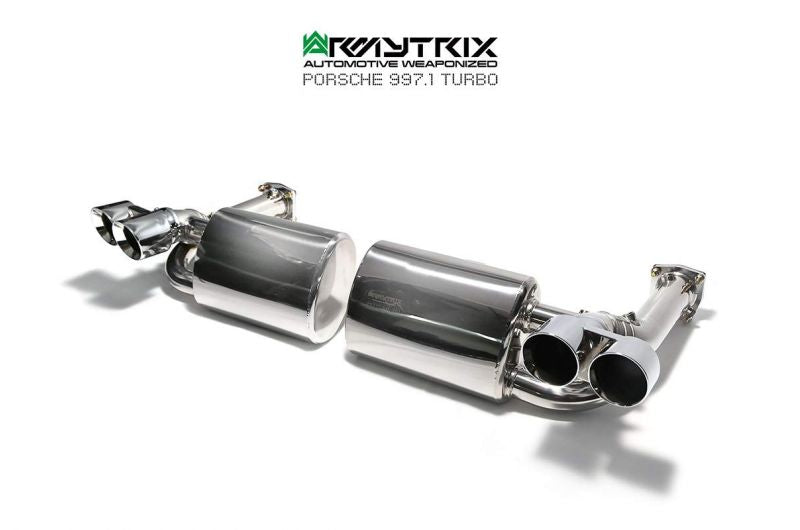 Výfukový systém Armytrix pro Porsche 911 Turbo 997.1 Turbo (2006-2008) valvetronic exhaust system