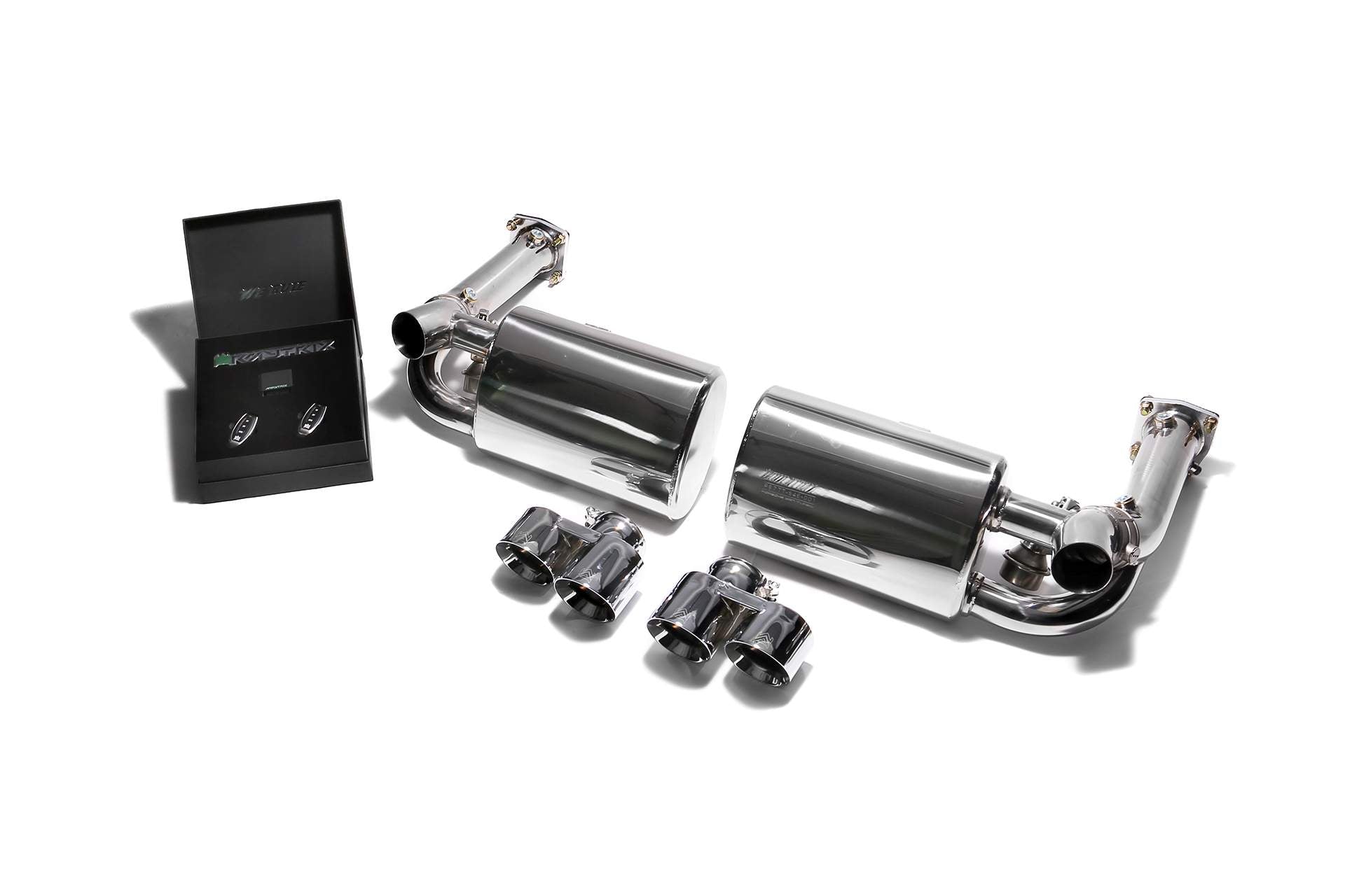 Armytrix exhaust system for Porsche 911 Turbo 997.1 Turbo (2006-2008) valvetronic exhaust system