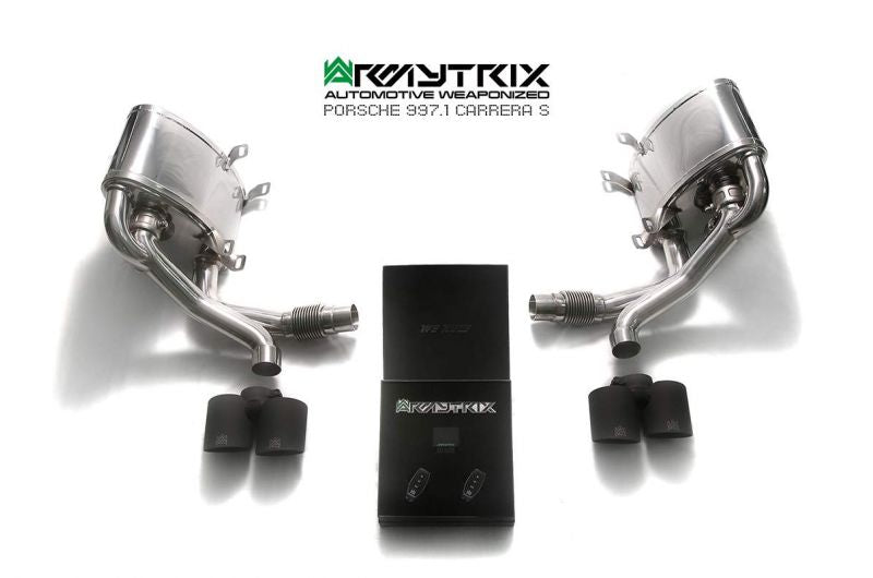 Výfukový systém Armytrix pro Porsche 911 Carrera 997.1 4/S/4S (2004-2008) valvetronic exhaust system