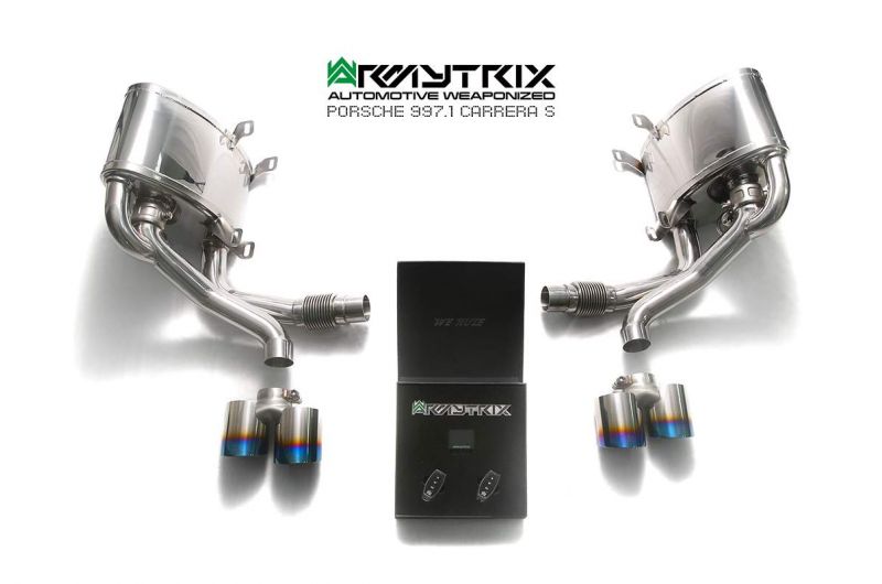 Výfukový systém Armytrix pro Porsche 911 Carrera 997.1 4/S/4S (2004-2008) valvetronic exhaust system