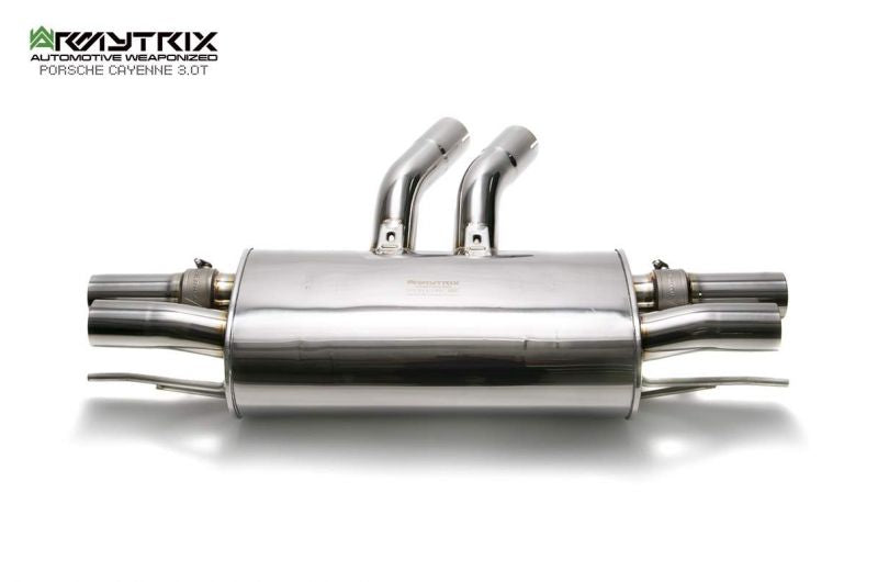 Armytrix exhaust system for Porsche Cayenne E3 3.0 Turbo (2018-present) valvetronic exhaust system