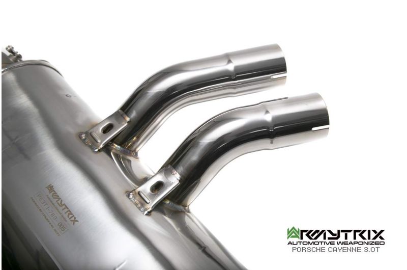 Výfukový systém Armytrix pro Porsche Cayenne E3 3.0 Turbo (2018-present) valvetronic exhaust system