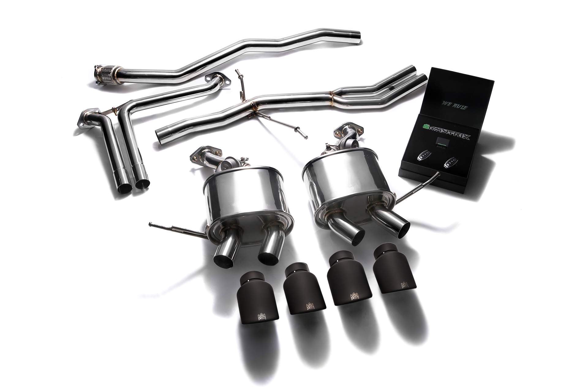 Armytrix exhaust system for Porsche Macan 2.0 Turbo (2014-2018) valvetronic exhaust system