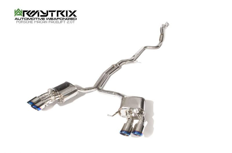 Armytrix exhaust system for Porsche Macan 2.0 Turbo Facelift (2018-present) valvetronic exhaust system