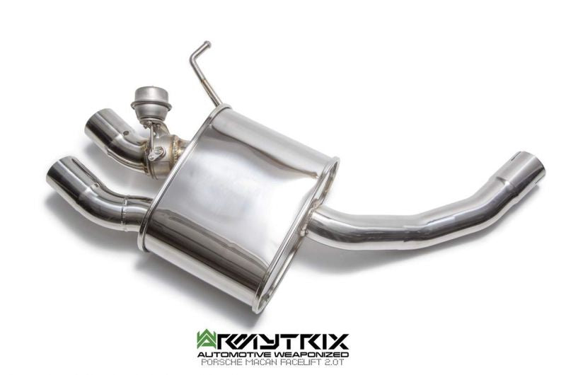 Armytrix exhaust system for Porsche Macan 2.0 Turbo Facelift (2018-present) valvetronic exhaust system