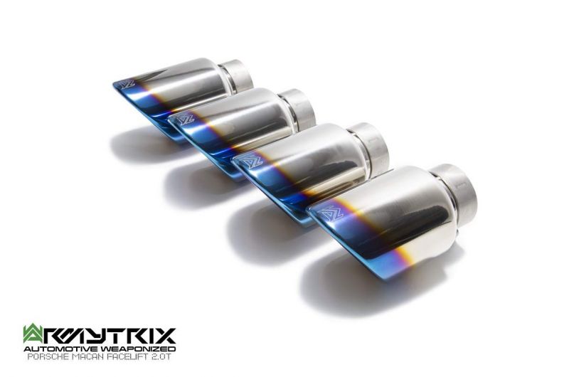 Armytrix exhaust system for Porsche Macan 2.0 Turbo Facelift (2018-present) valvetronic exhaust system