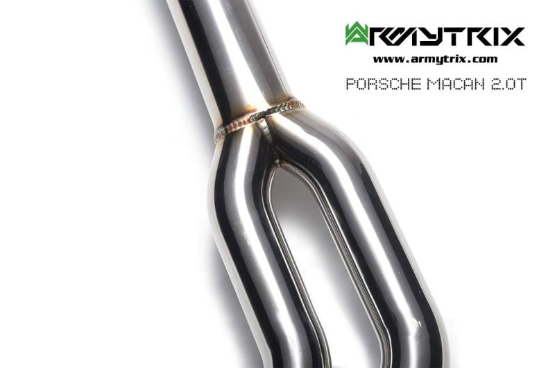 Armytrix exhaust system for Porsche Macan 2.0 Turbo (2014-2018) valvetronic exhaust system