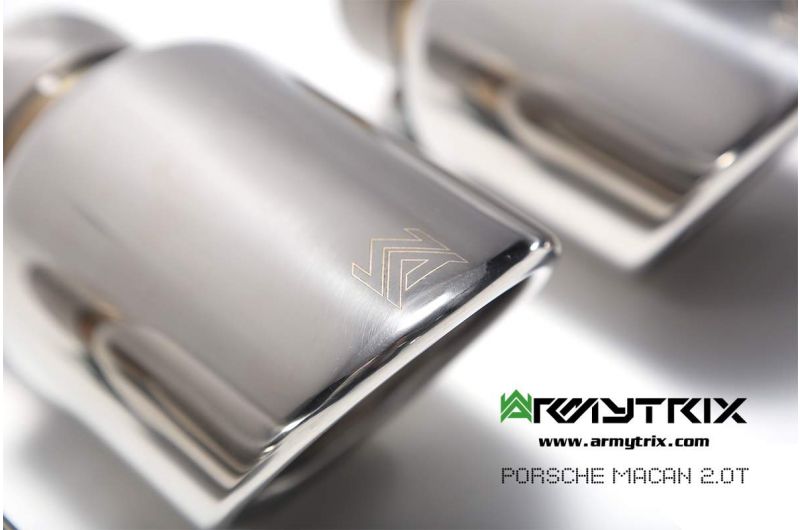 Výfukový systém Armytrix pro Porsche Macan 2.0 Turbo (2014-2018) valvetronic exhaust system