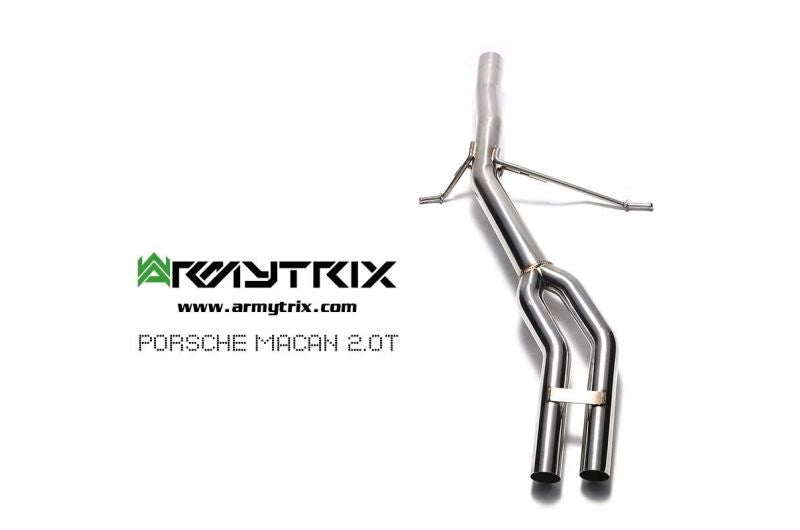 Armytrix exhaust system for Porsche Macan 2.0 Turbo (2014-2018) valvetronic exhaust system