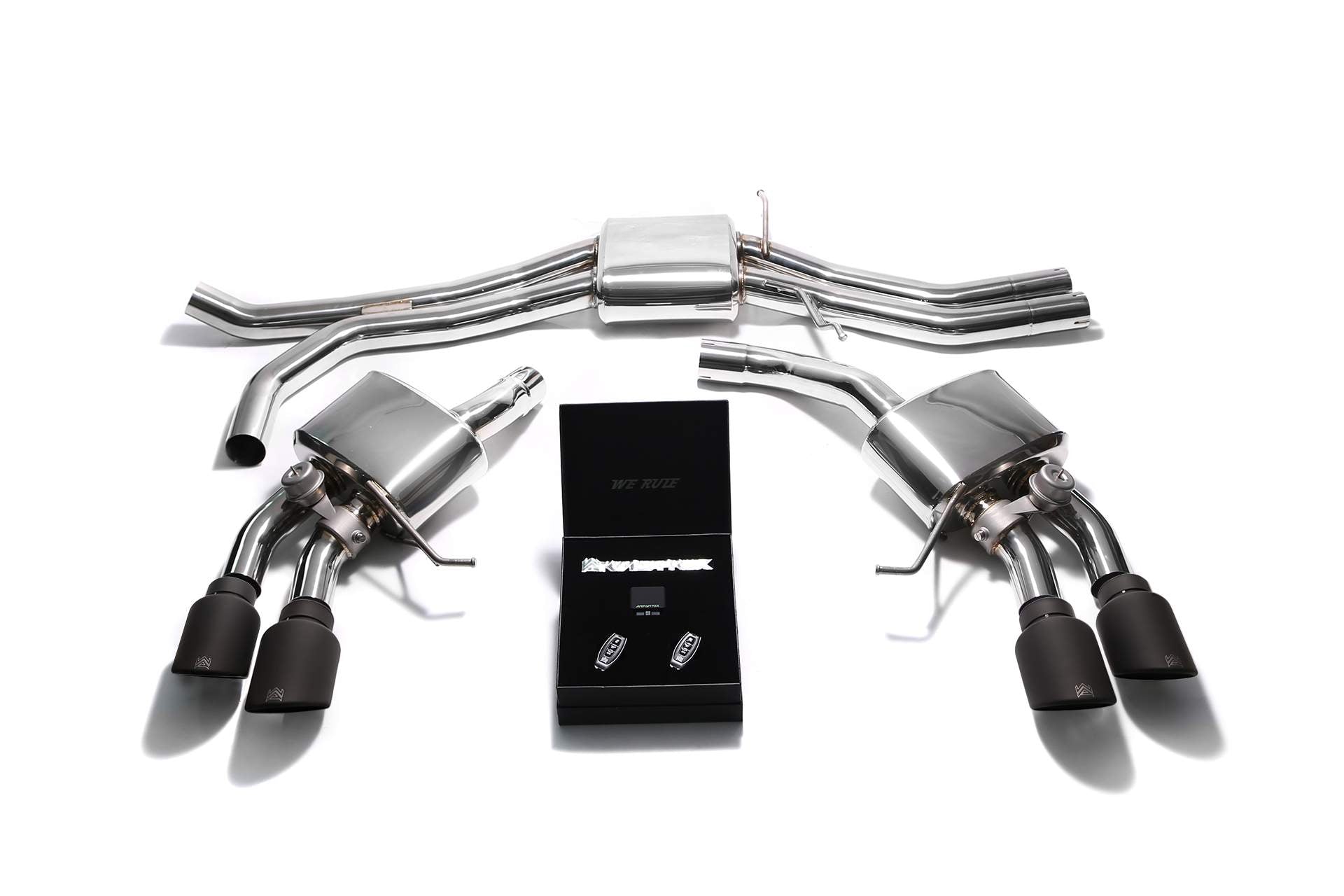 Výfukový systém Armytrix pro Porsche Macan S 2019-Present valvetronic exhaust system