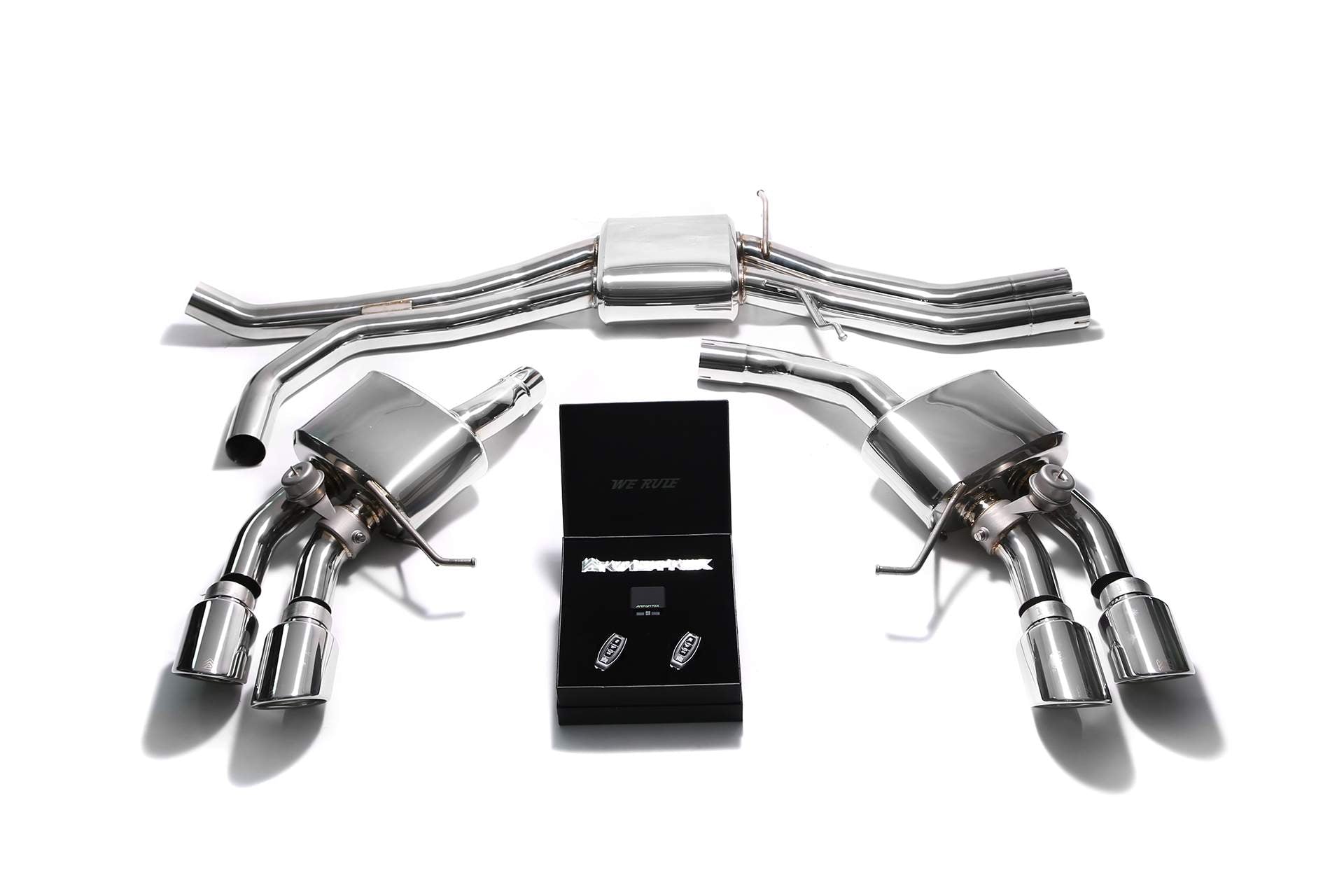 Armytrix exhaust system for Porsche Macan S 2019-Present valvetronic exhaust system