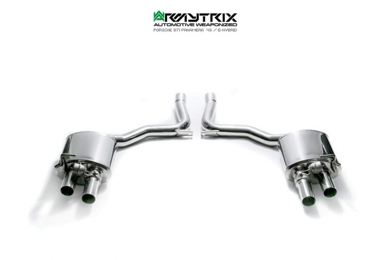 Armytrix exhaust system for Porsche Panamera 971 4S/4 E-Hybrid 2.9L V6 Twin Turbo (2017-present) valvetronic exhaust system