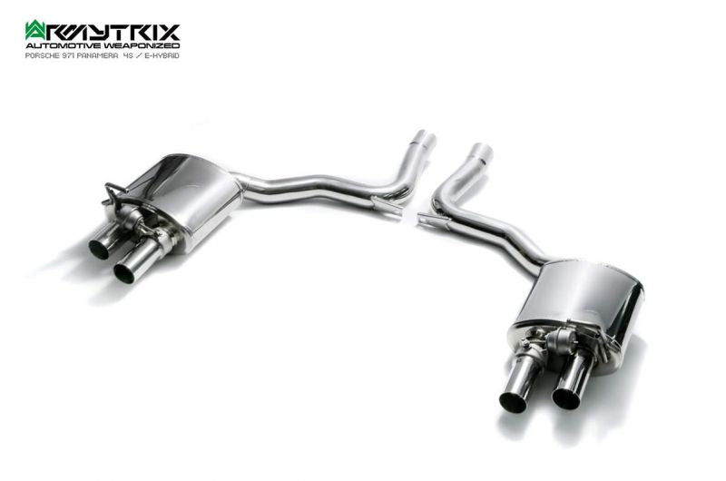 Armytrix exhaust system for Porsche Panamera 971 4S/4 E-Hybrid 2.9L V6 Twin Turbo (2017-present) valvetronic exhaust system