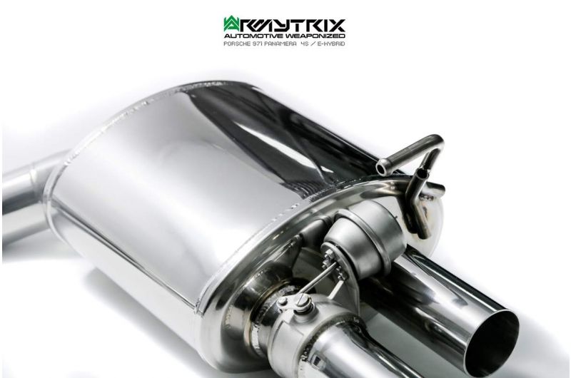 Armytrix exhaust system for Porsche Panamera 971 4S/4 E-Hybrid 2.9L V6 Twin Turbo (2017-present) valvetronic exhaust system