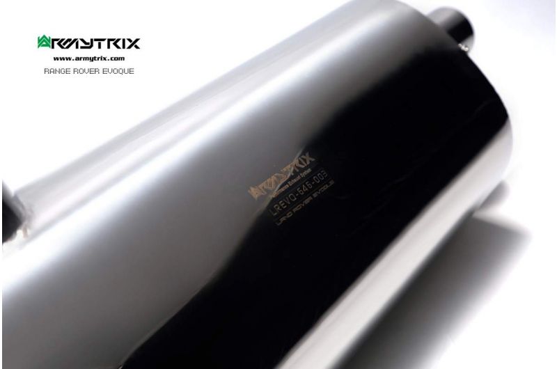 Armytrix exhaust systems for Land Rover Range Rover Evoque DYNAMIC (2011-2018) valvetronic exhaust system