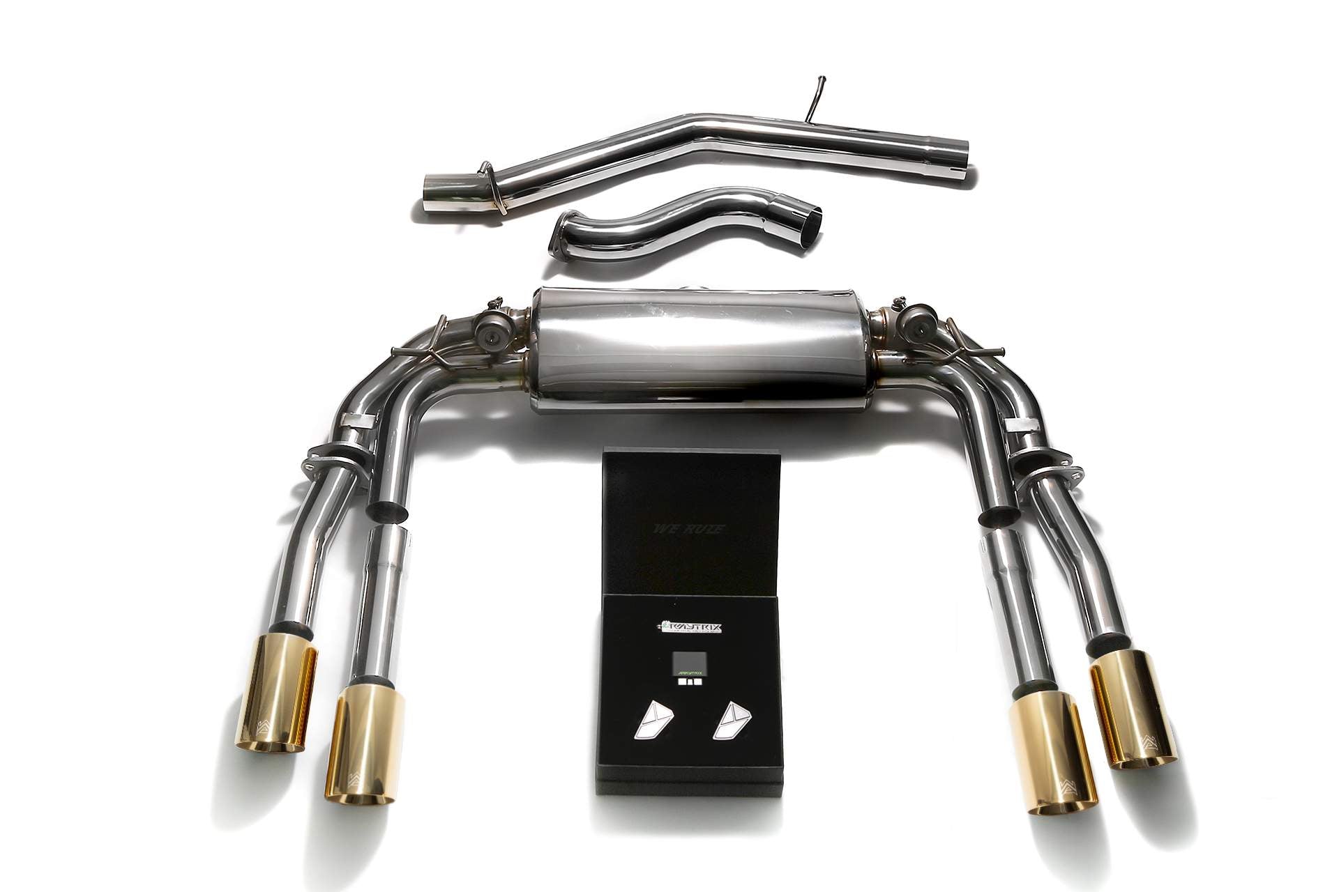 Výfukový systém Armytrix pro AUDI S3 8V SEDAN (2013-2020) valvetronic exhaust system