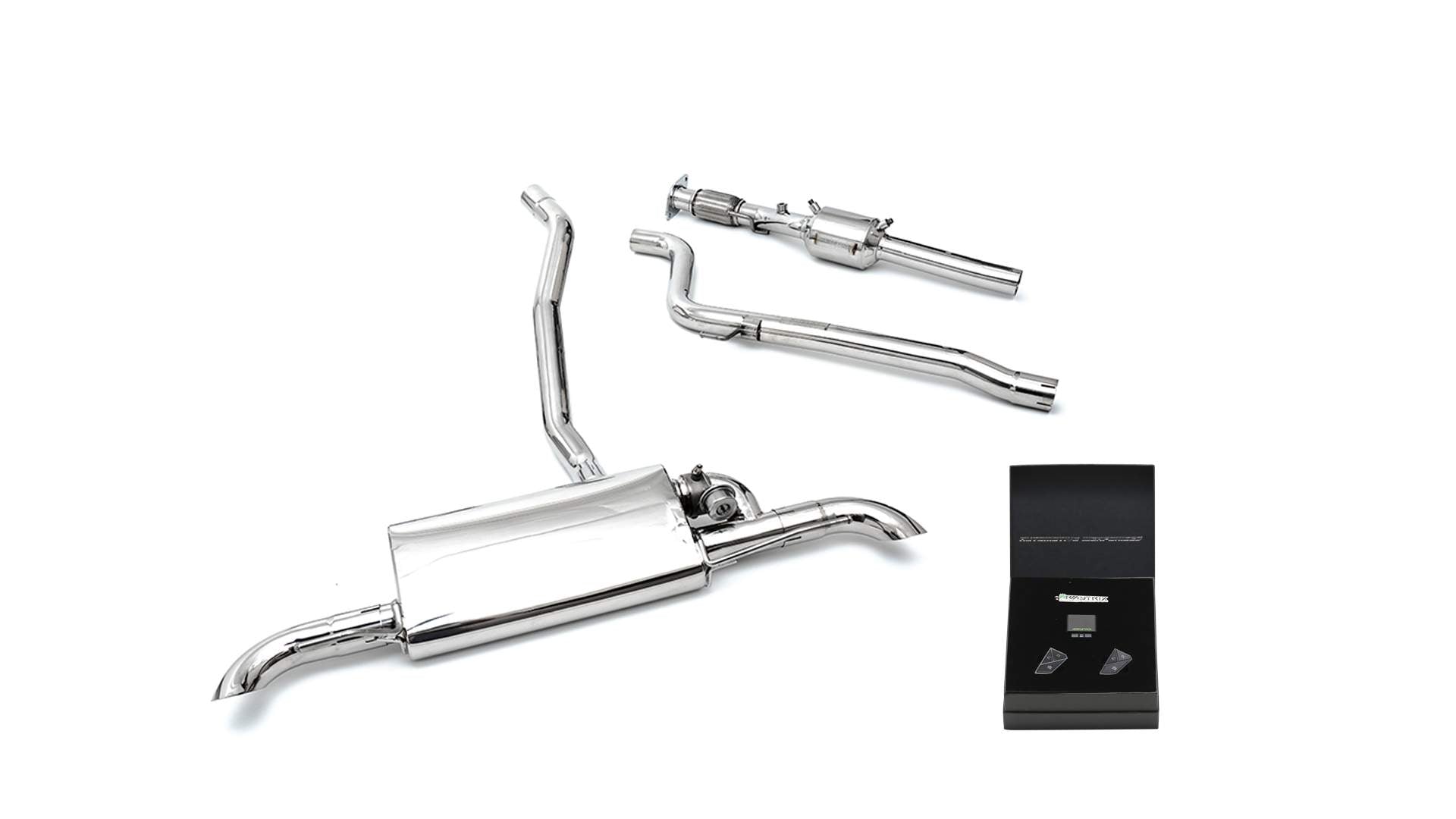 Armytrix exhaust system for Mercedes Benz C118 CLA180/CLA200/(2019-present) non-opf valvetronic exhaust system