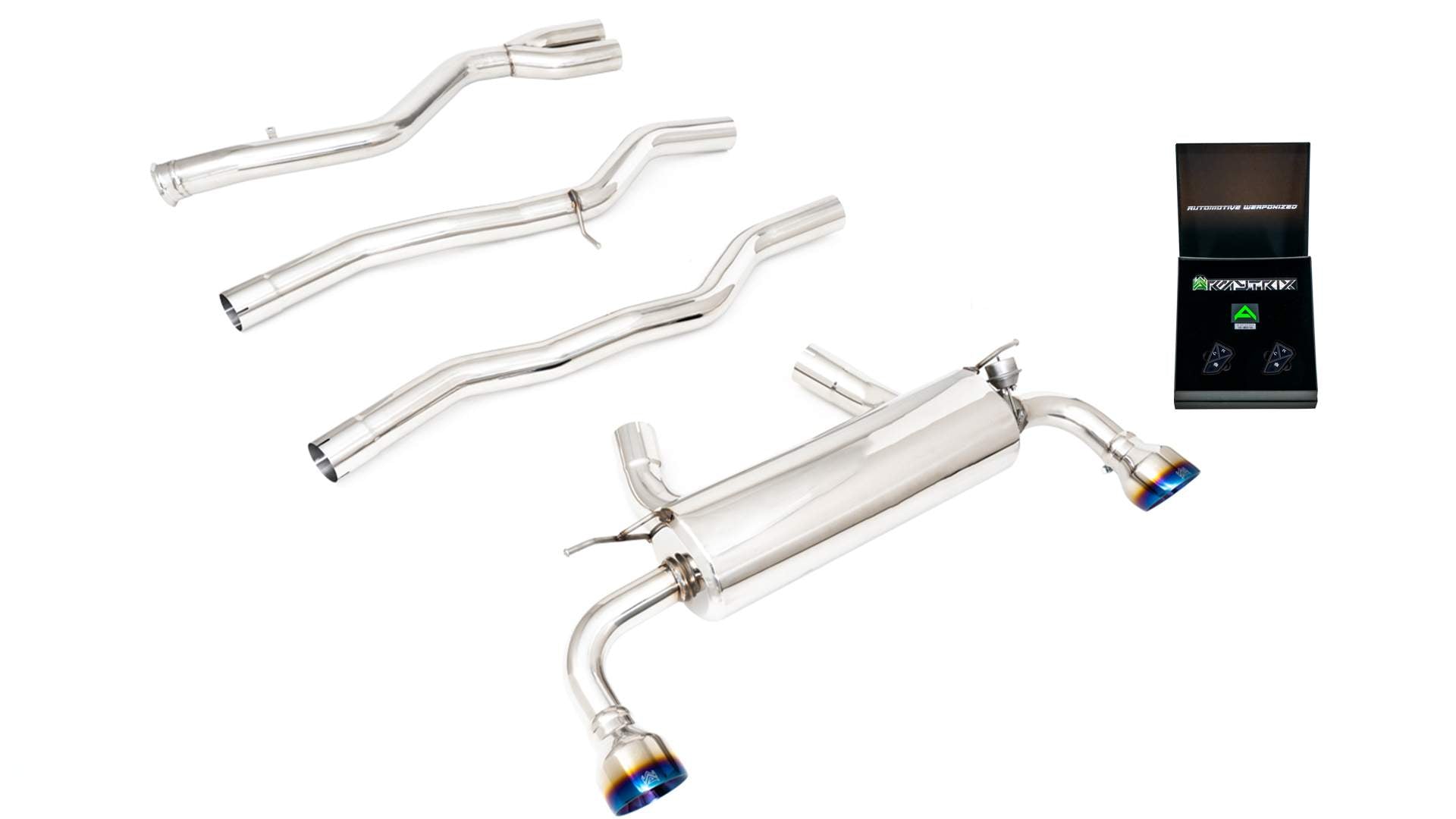 Armytrix exhaust system for Toyota GR Supra A90 A91 OPF (2019-present) valvetronic exhaust system