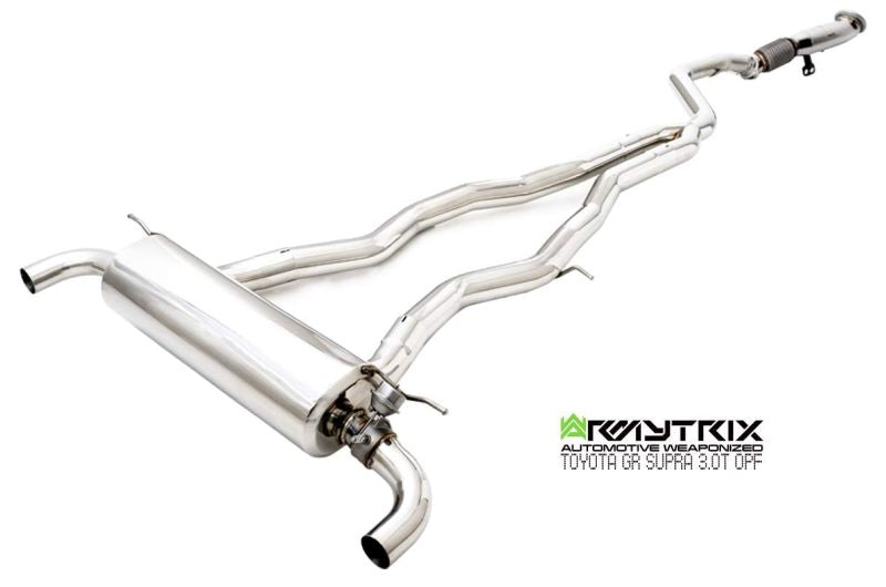 Výfukový systém Armytrix pro Toyota GR Supra A90 A91 OPF (2019-present) valvetronic exhaust system