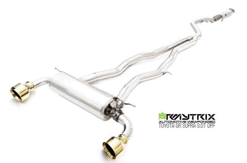 Výfukový systém Armytrix pro Toyota GR Supra A90 A91 OPF (2019-present) valvetronic exhaust system